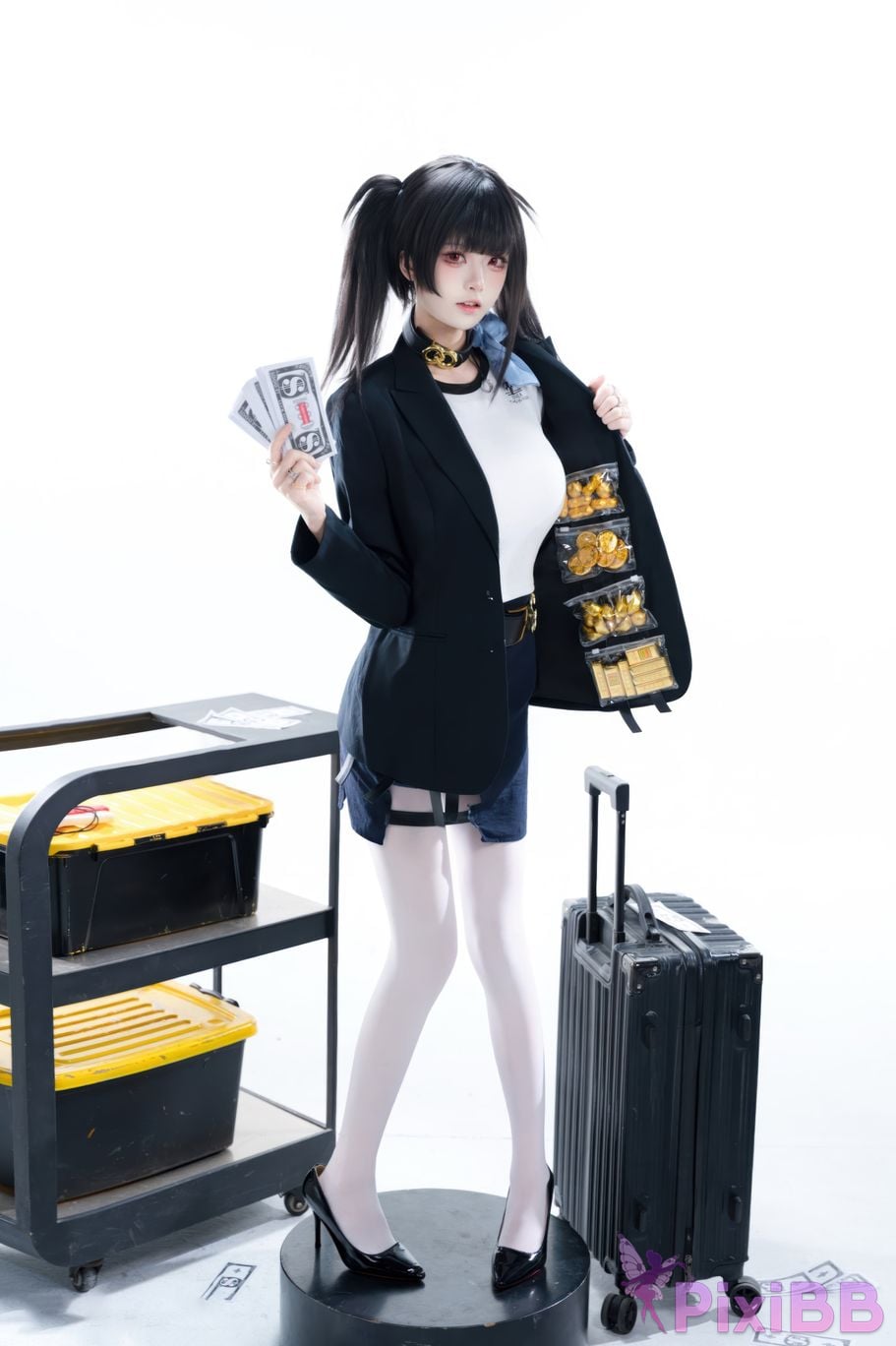 Cosplayer Jiuqi Meow NIKKE goddess of victory sora PixiBB.COM 007