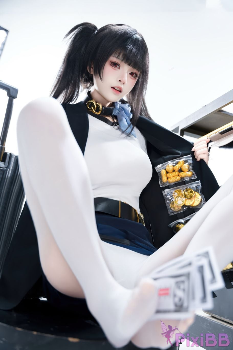 Cosplayer Jiuqi Meow NIKKE goddess of victory sora PixiBB.COM 008