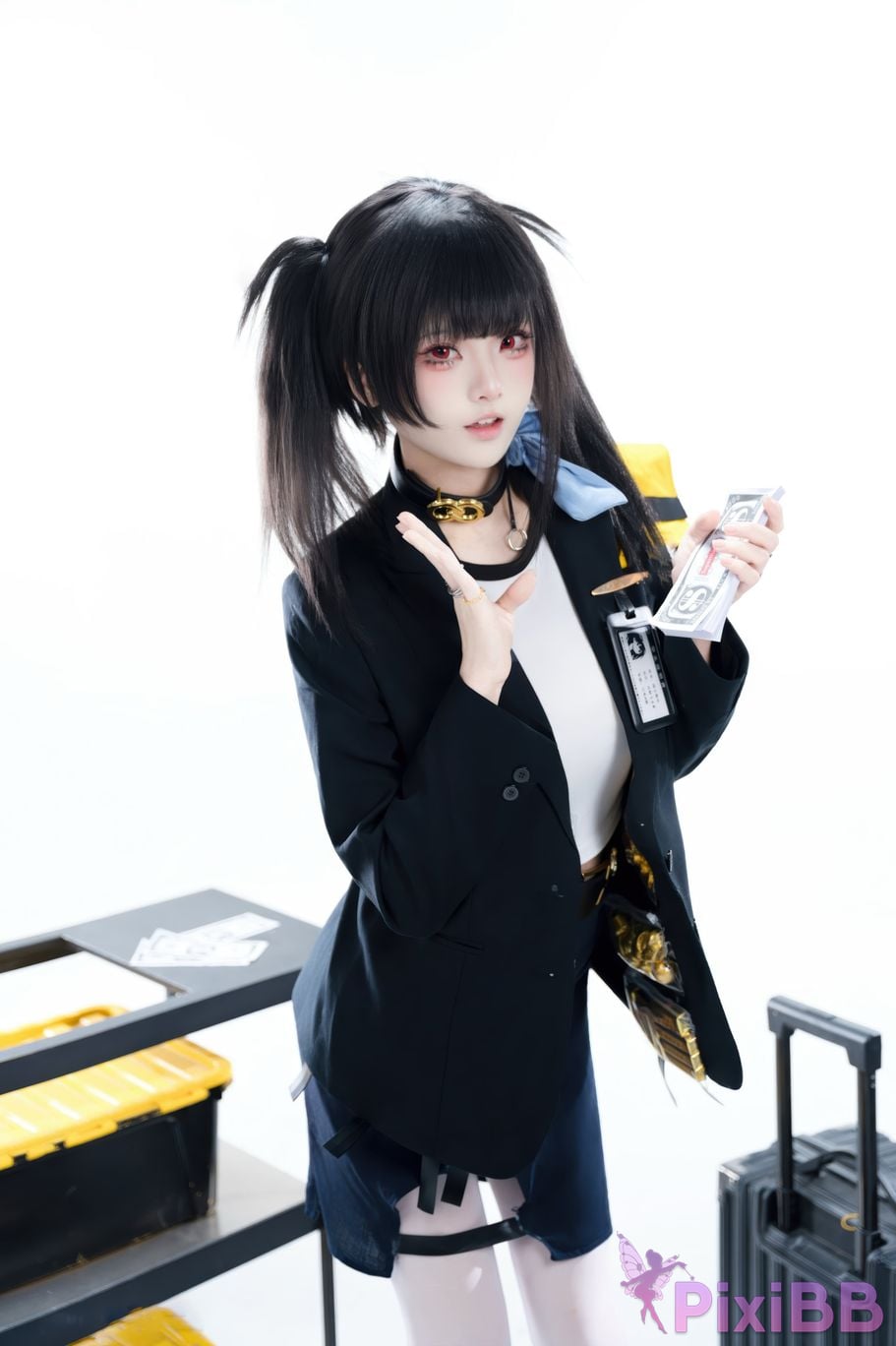 Cosplayer Jiuqi Meow NIKKE goddess of victory sora PixiBB.COM 009