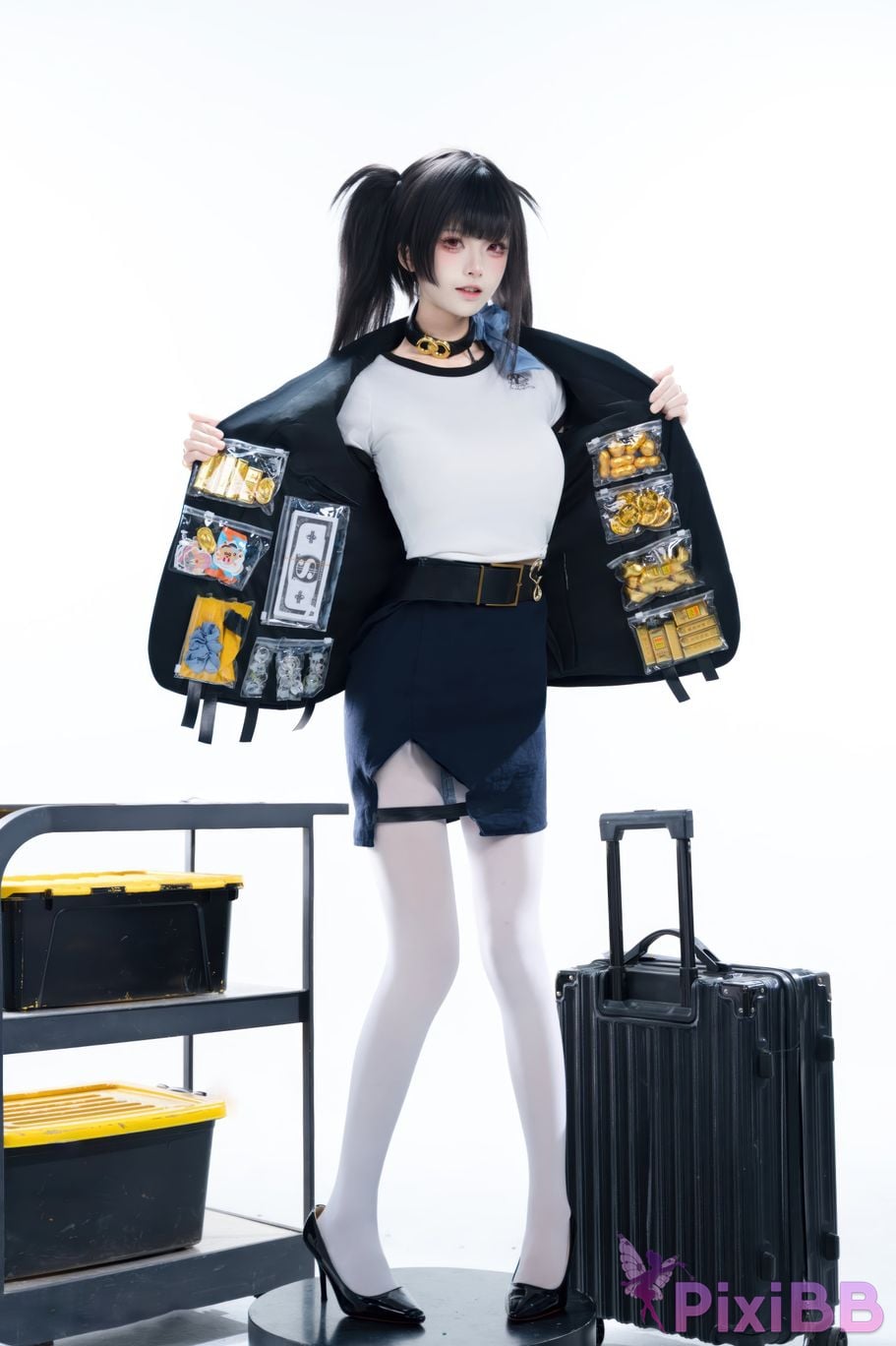 Cosplayer Jiuqi Meow NIKKE goddess of victory sora PixiBB.COM 013