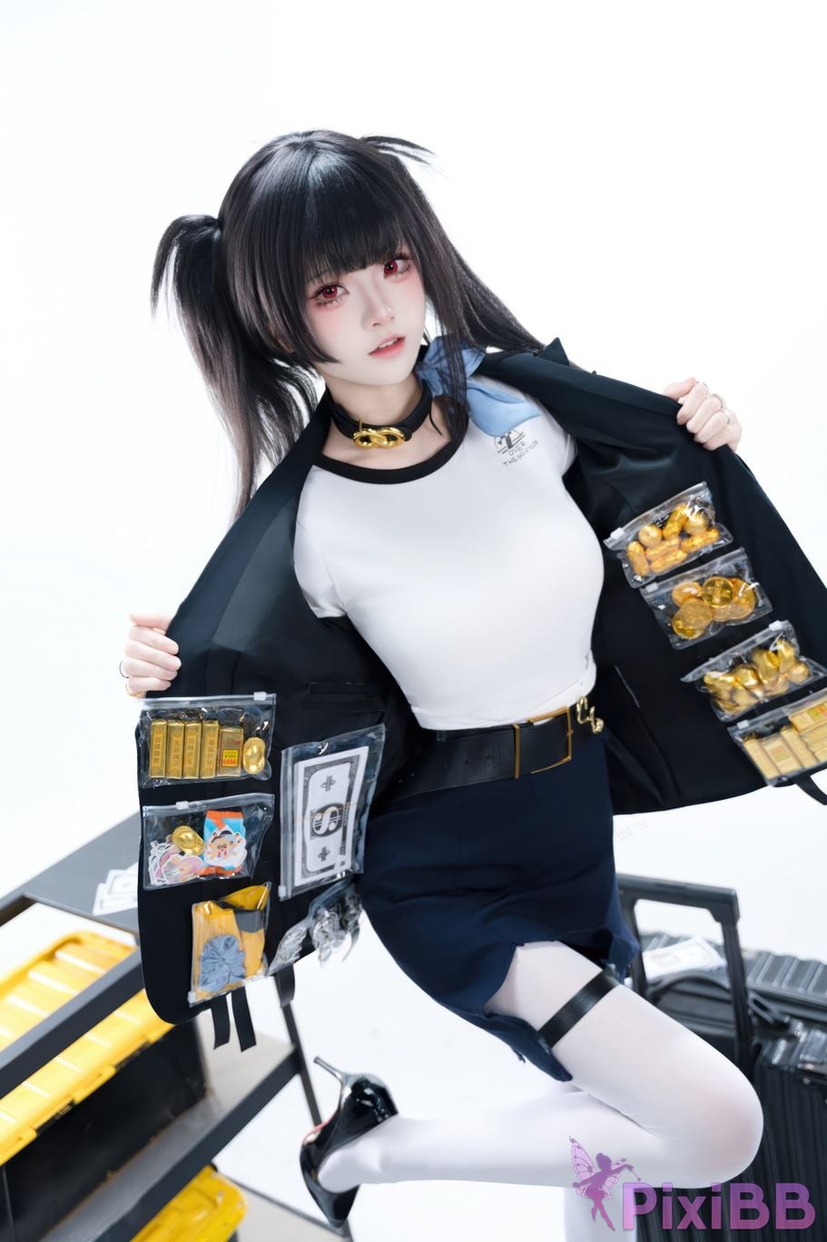 Cosplayer Jiuqi Meow NIKKE goddess of victory sora PixiBB.COM 014