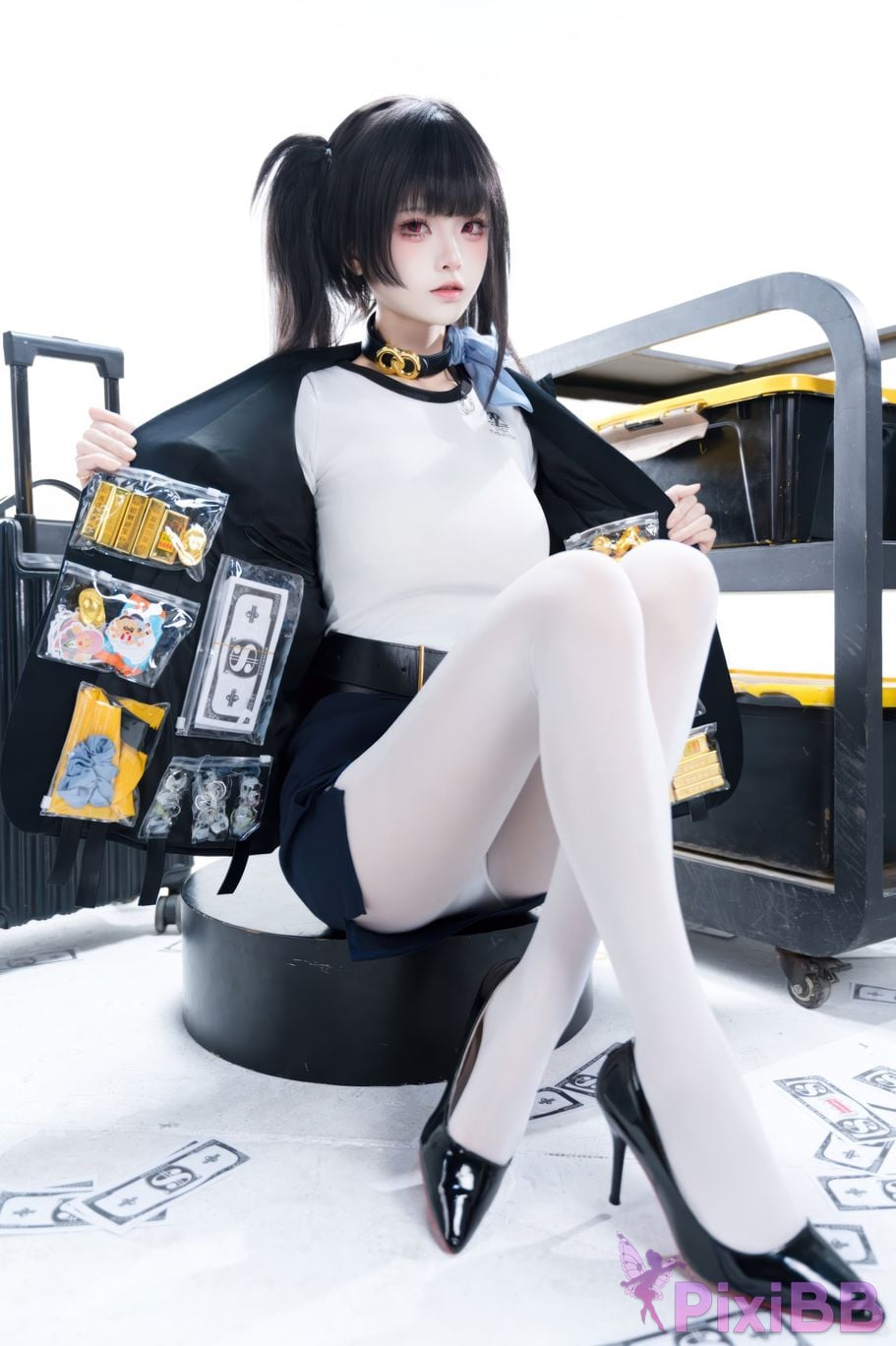 Cosplayer Jiuqi Meow NIKKE goddess of victory sora PixiBB.COM 017