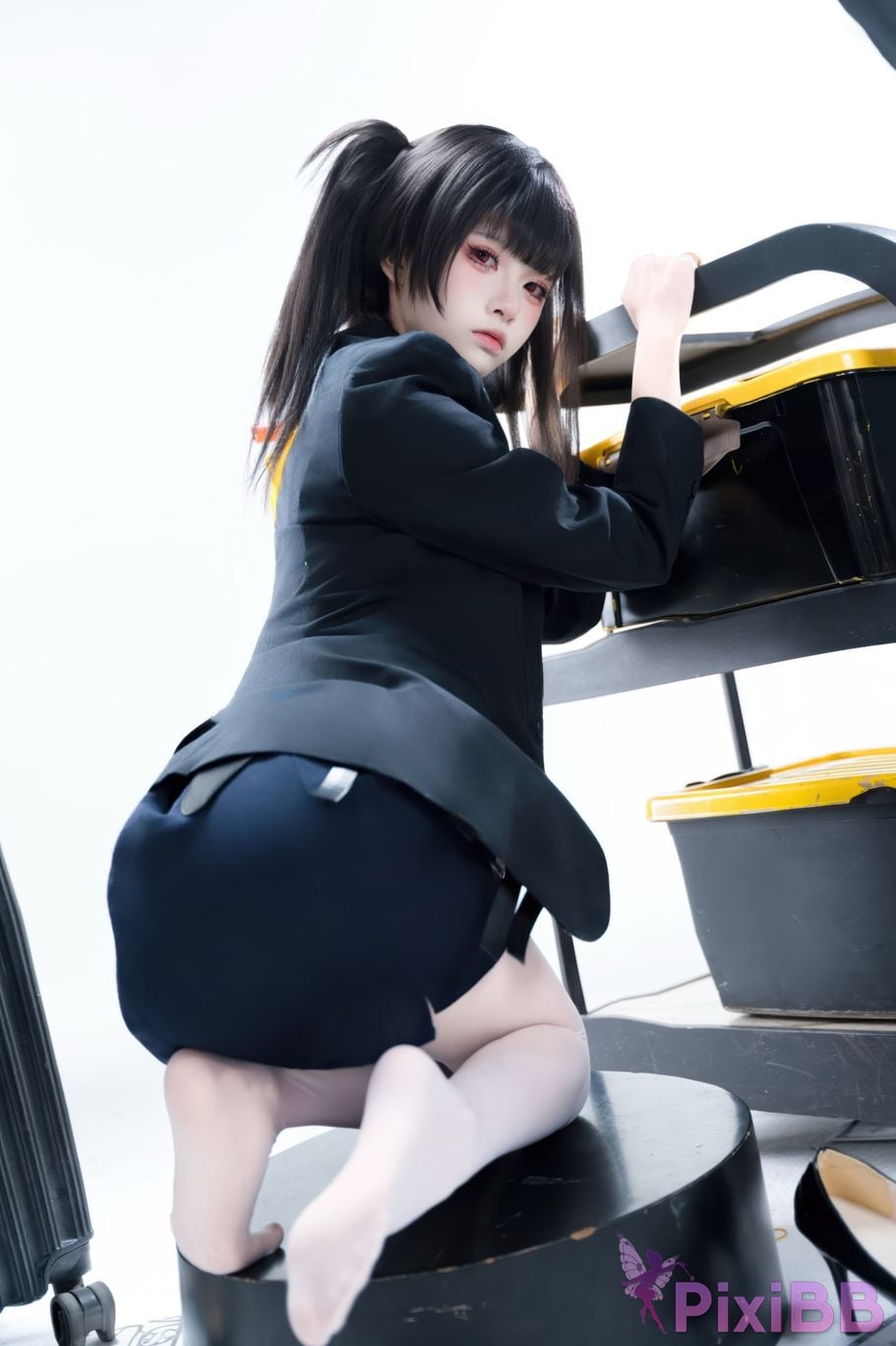 Cosplayer Jiuqi Meow NIKKE goddess of victory sora PixiBB.COM 018