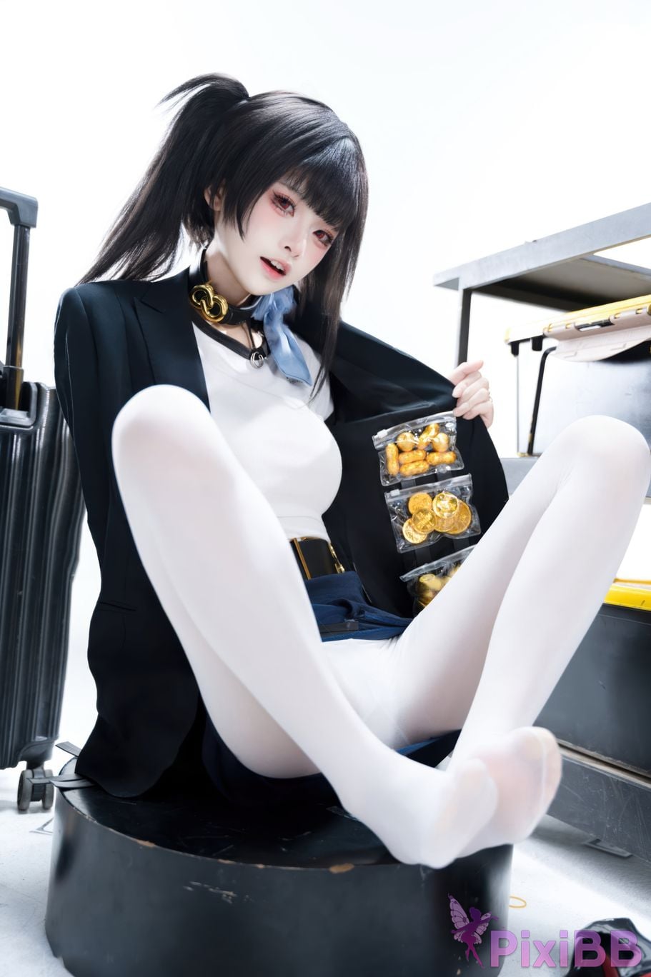 Cosplayer Jiuqi Meow NIKKE goddess of victory sora PixiBB.COM 019