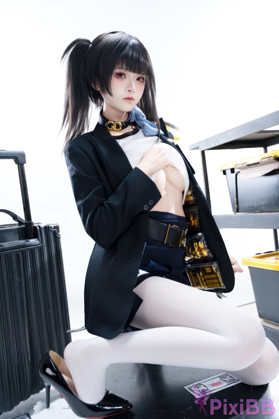 Cosplayer Jiuqi Meow NIKKE goddess of victory sora PixiBB.COM 023