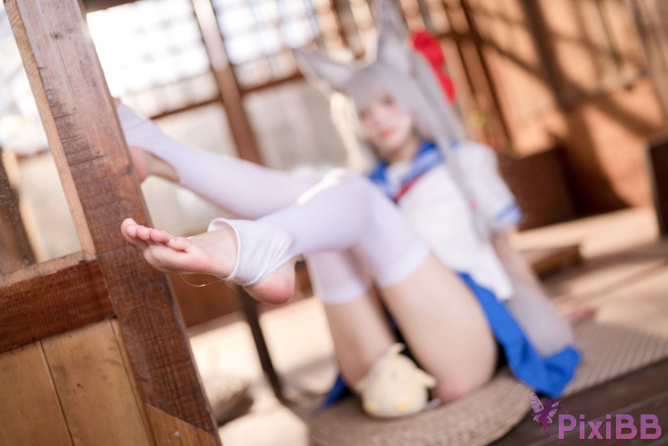 Cosplay Jiuqi Meow Chaonai JK PixiBB.COM 010