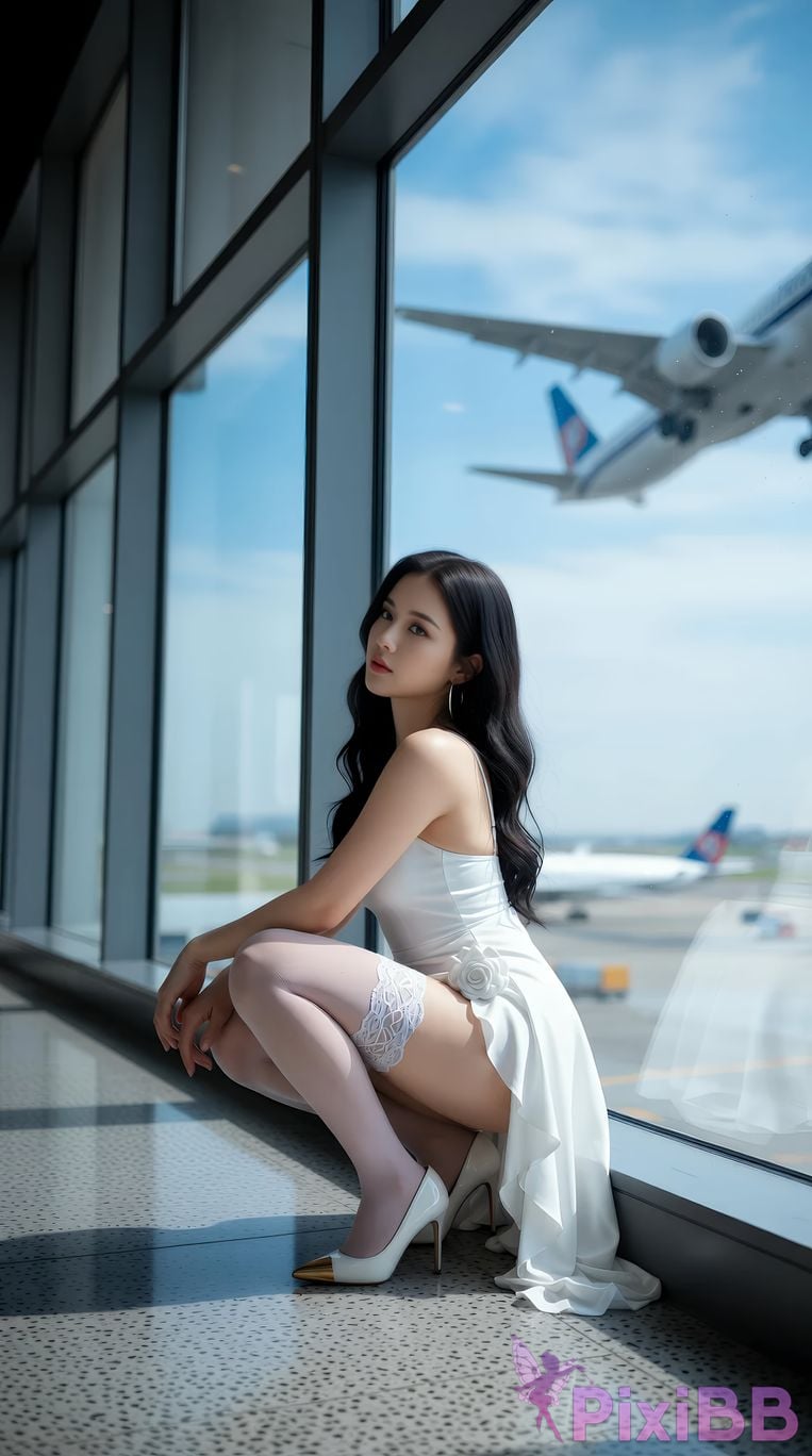 AIGirl airport terminal PixiBB.COM 072