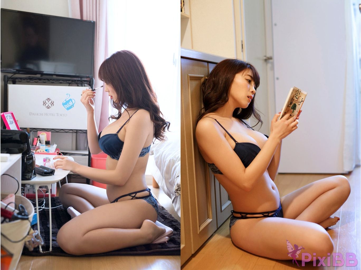 Japanese Idol Weekly modern digital photo collection defenseless girlfriend 5 A gravure idol reveals her home to the public PixiBB.COM 008