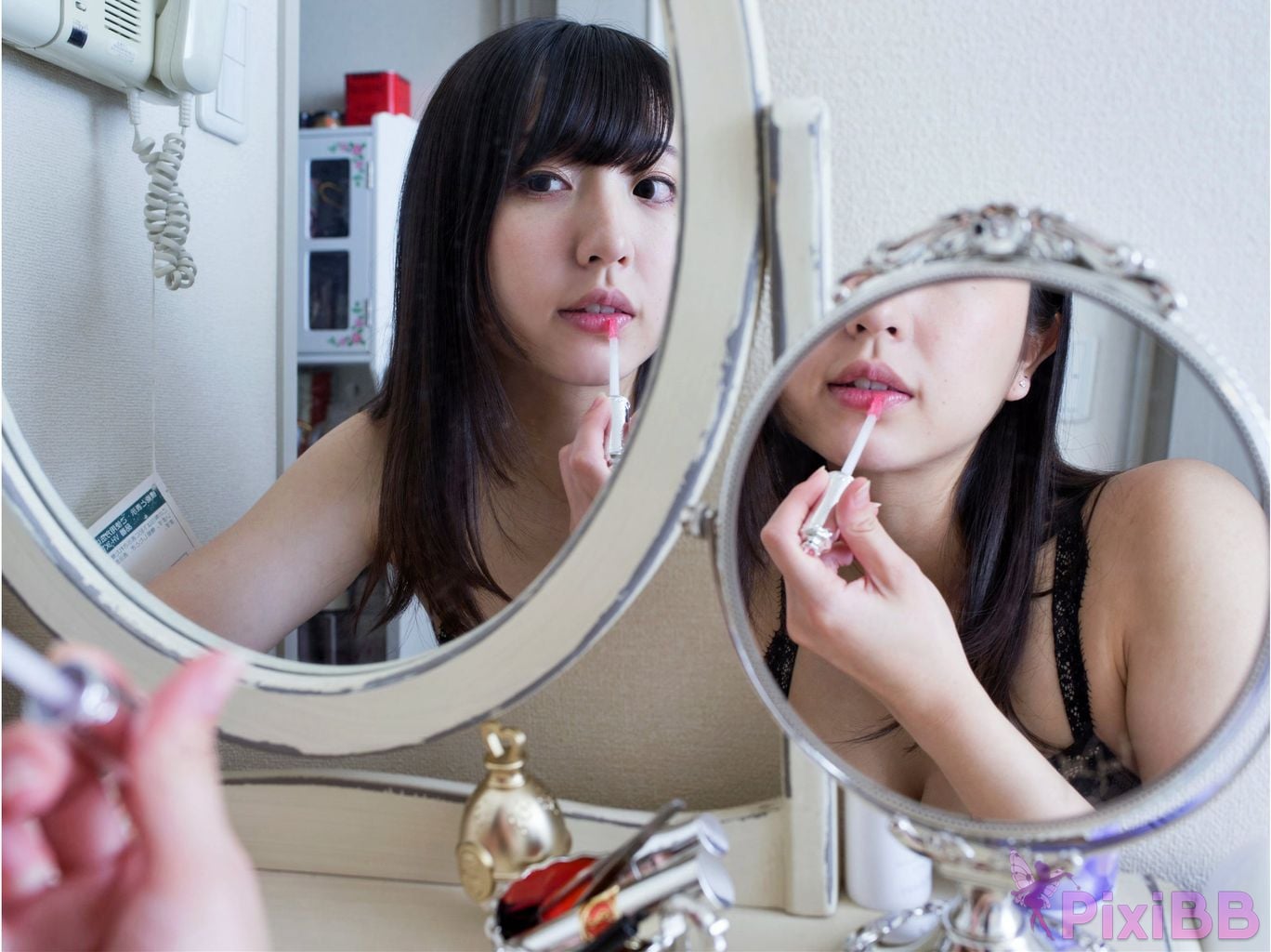 Japanese Idol Weekly modern digital photo collection defenseless girlfriend 5 A gravure idol reveals her home to the public PixiBB.COM 026