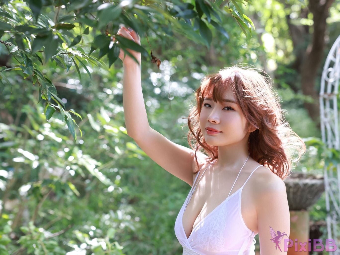 Japanese Idol Nozomi Shirakawa FRIDAY digital photo book white peach Vol.1 PixiBB.COM 004