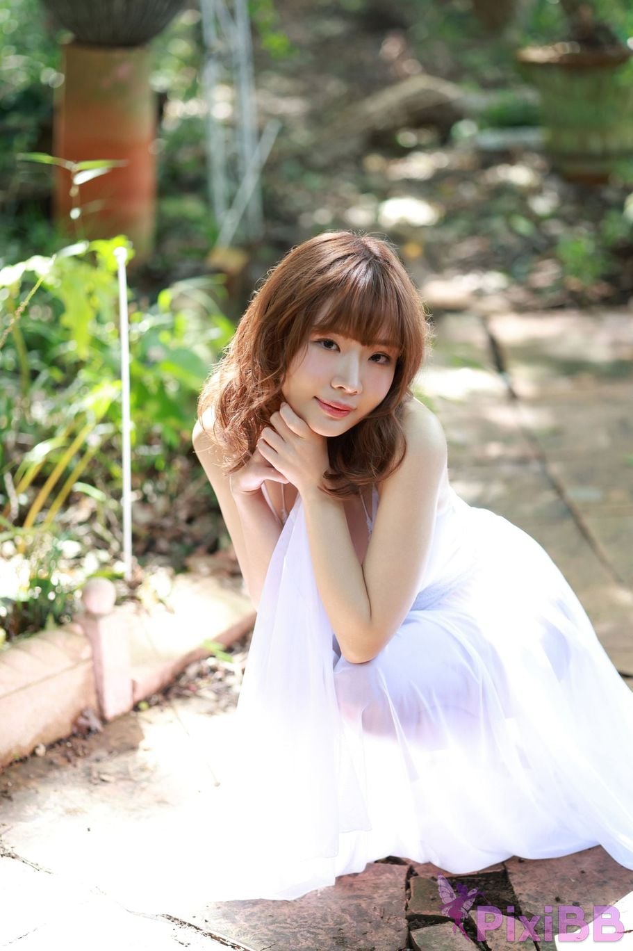 Japanese Idol Nozomi Shirakawa FRIDAY digital photo book white peach Vol.1 PixiBB.COM 020