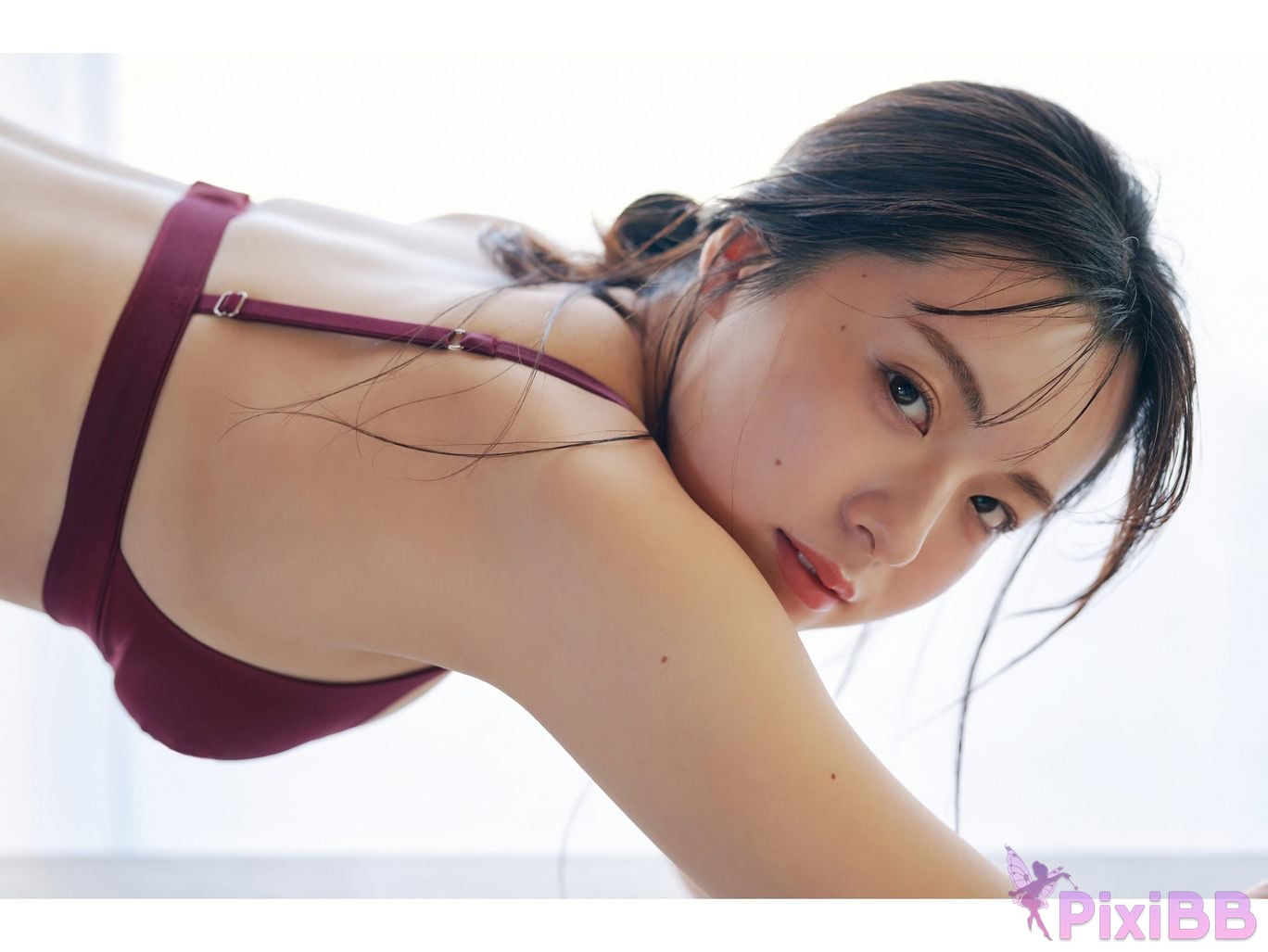 Japanese Idol Yumena Nishino this F cup pull Weekly Post Digital Photo Book PixiBB.COM 038