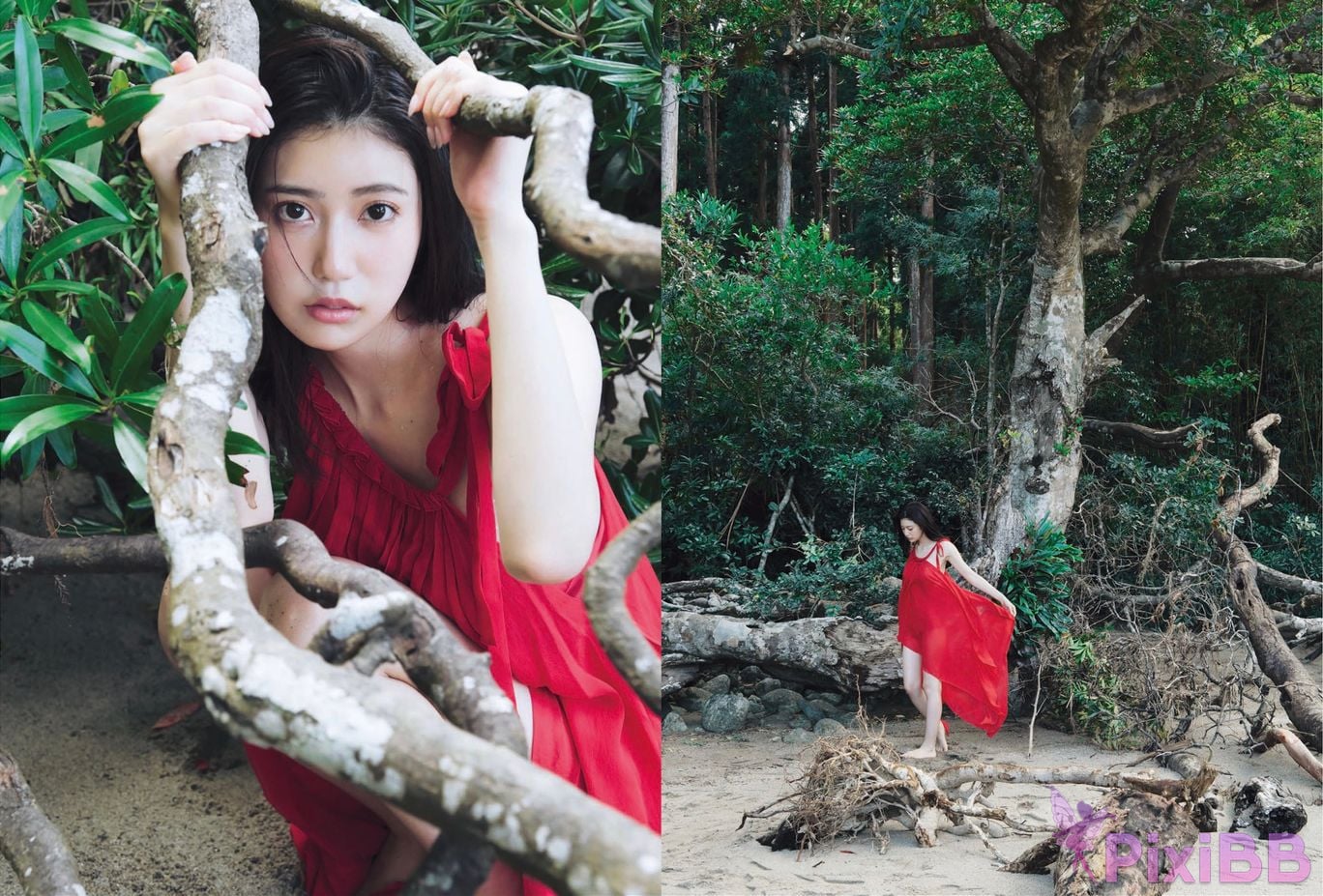 Japanese Idol Natsuki Abe Pursuit Pursue PixiBB.COM 012