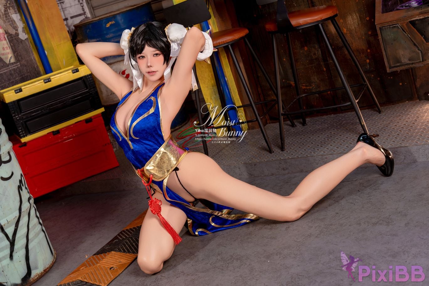 Yaokoututu 咬人小小兔 Chun Li PixiBB.COM 51