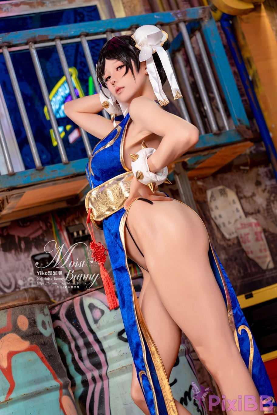 Yaokoututu 咬人小小兔 Chun Li PixiBB.COM 6