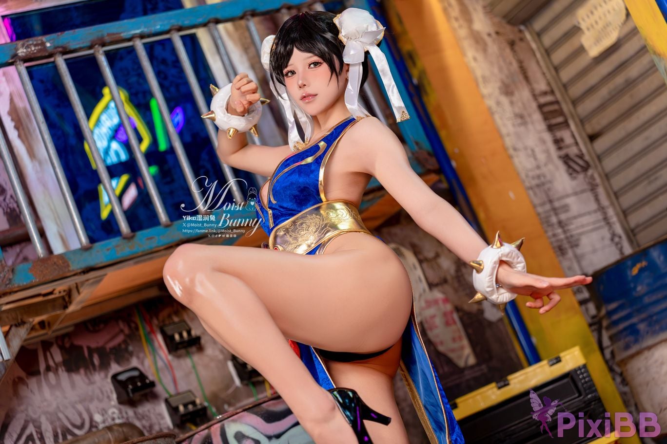 Yaokoututu 咬人小小兔 Chun Li PixiBB.COM 7