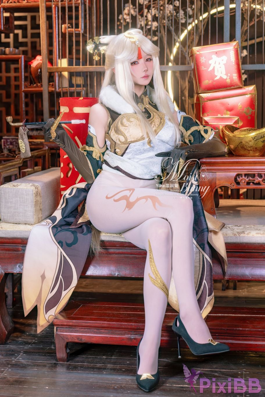 Yaokoututu 咬人小小兔 Ningguang PixiBB.COM 2