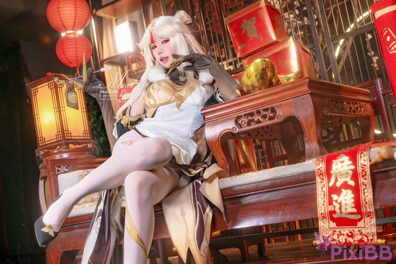 Yaokoututu 咬人小小兔 Ningguang PixiBB.COM 3