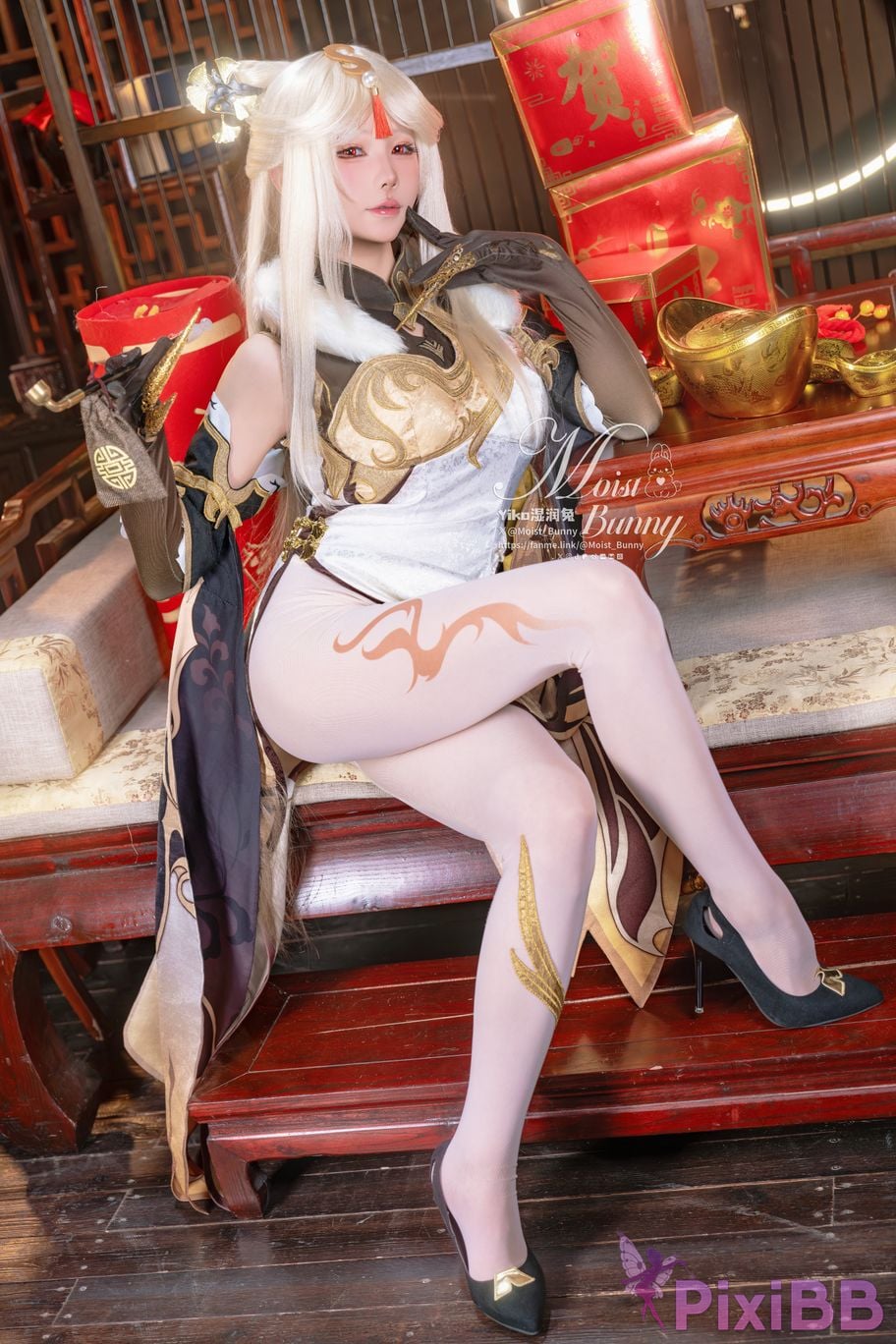 Yaokoututu 咬人小小兔 Ningguang PixiBB.COM 4