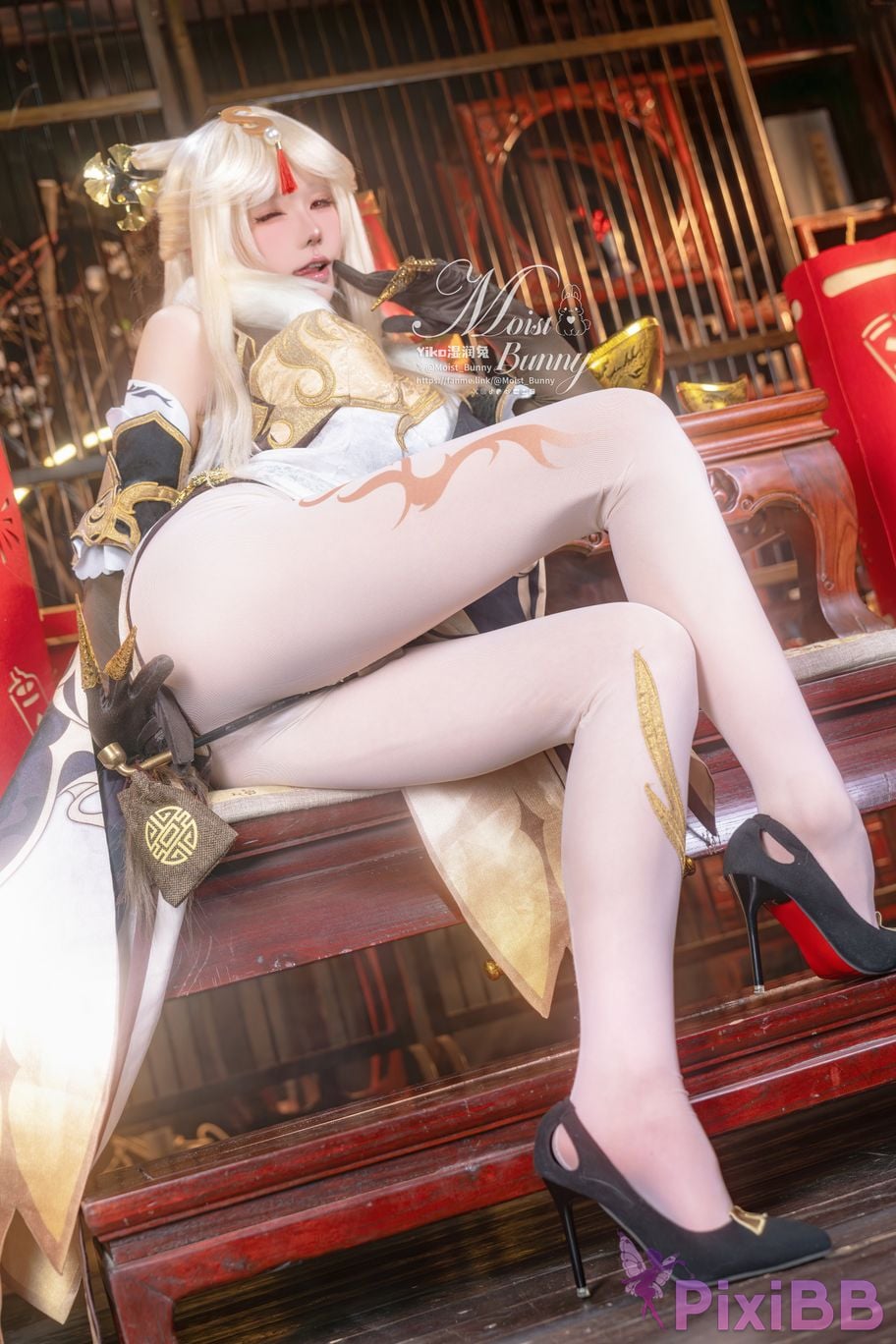 Yaokoututu 咬人小小兔 Ningguang PixiBB.COM 5