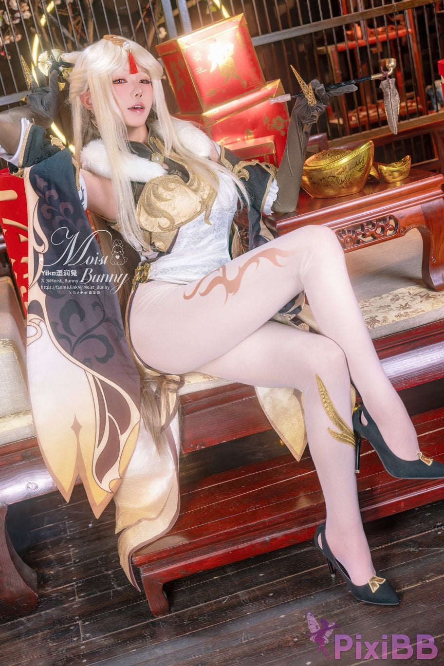 Yaokoututu 咬人小小兔 Ningguang PixiBB.COM 6