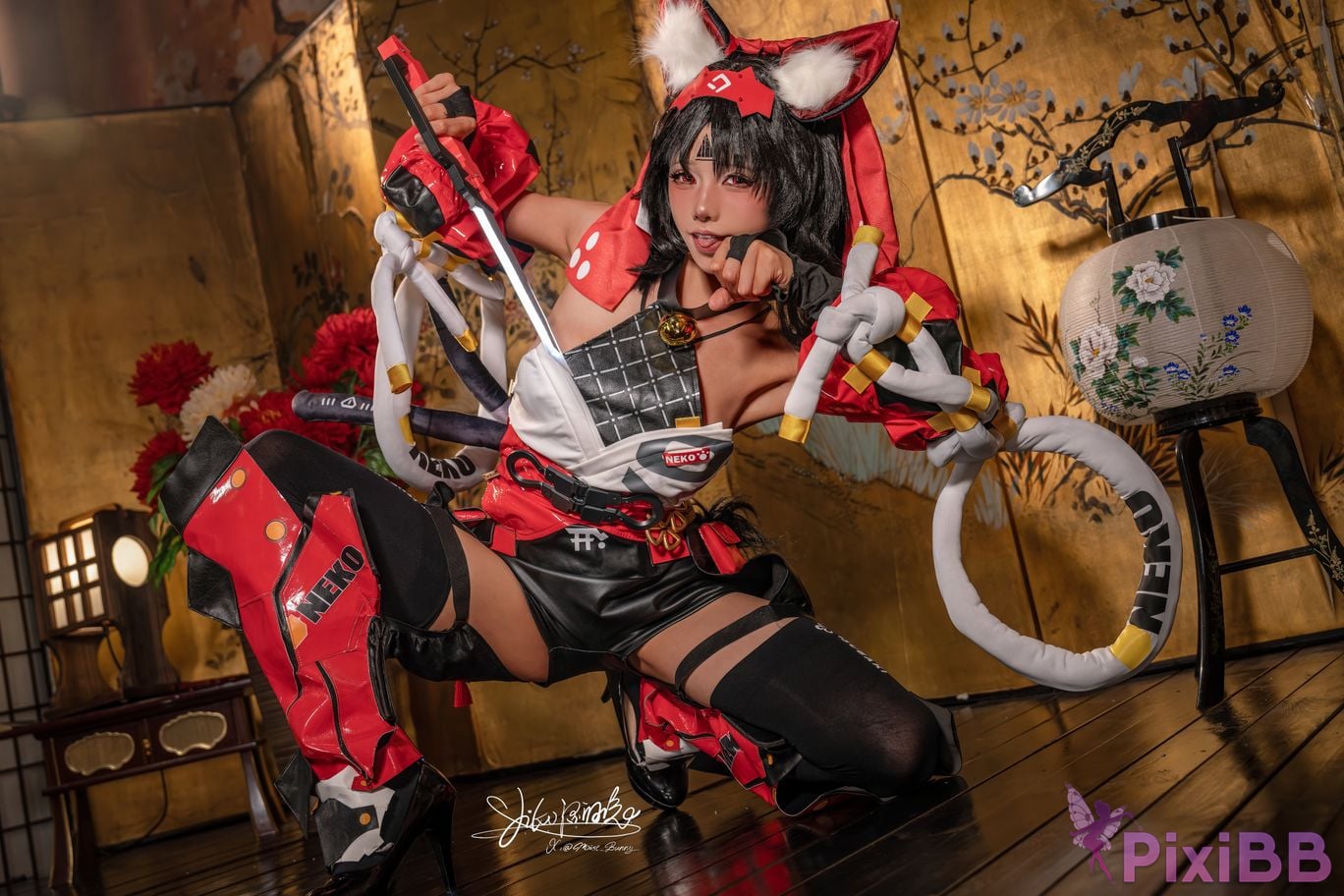 Yaokoututu 咬人小小兔 Nekomata (Zenless Zone Zero) PixiBB.COM 14