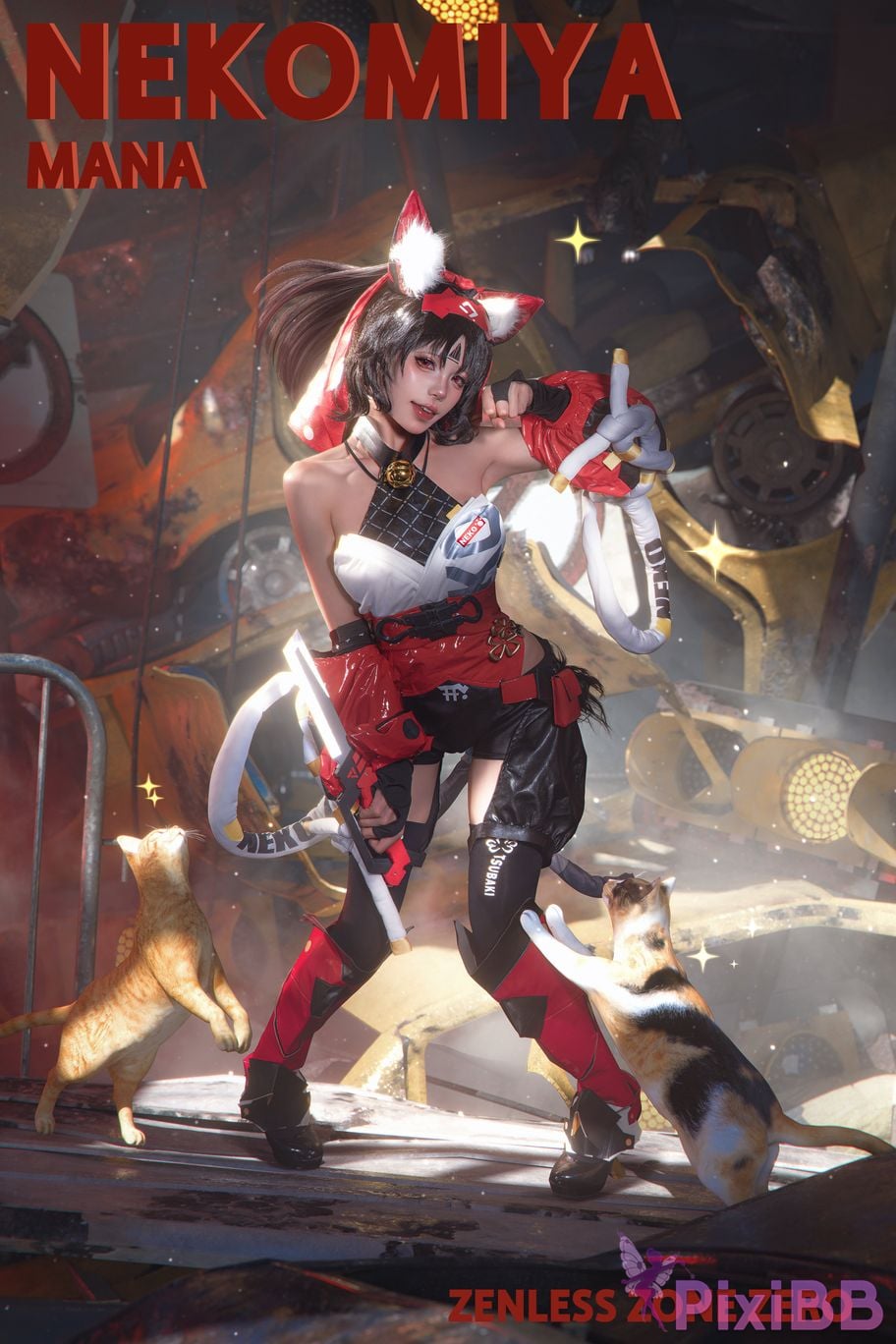 Yaokoututu 咬人小小兔 Nekomata (Zenless Zone Zero) PixiBB.COM 22