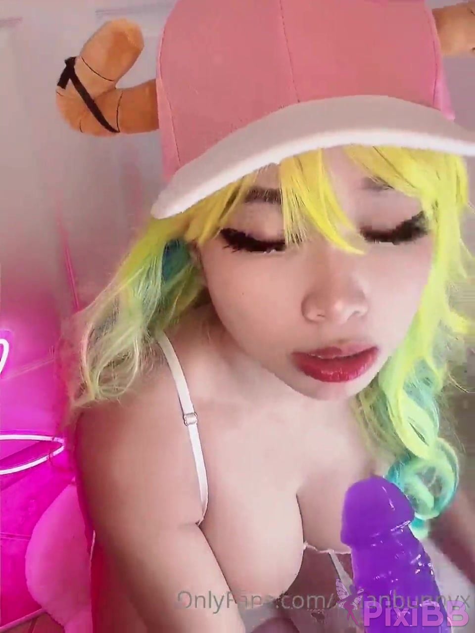 AsianBunnyx Lucoa Lingerie Video PixiBB.COM 009