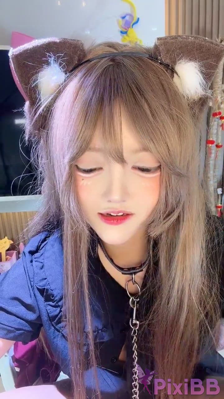 Zhang Wanmeng Super cute girl Cosplay role play Big butt with lots of white fluid PixiBB.COM 007