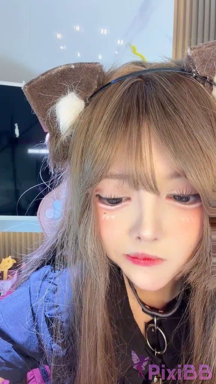 Zhang Wanmeng Super cute girl Cosplay role play Big butt with lots of white fluid PixiBB.COM 009