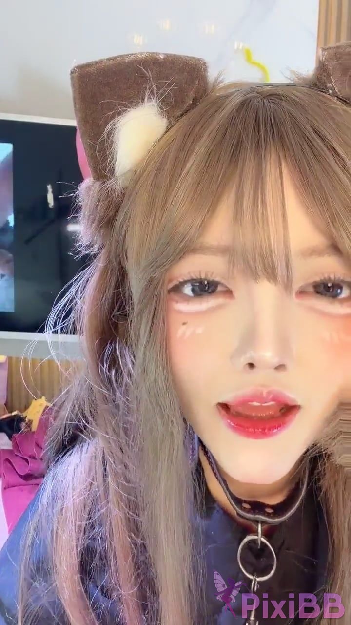 Zhang Wanmeng Super cute girl Cosplay role play Big butt with lots of white fluid PixiBB.COM 027