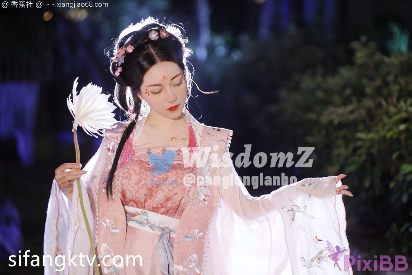 Wine Moon Big breasted goddess WisdomZ private photo selection PixiBB.COM 358