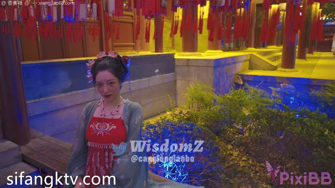 Wine Moon Big breasted goddess WisdomZ private photo selection PixiBB.COM 369