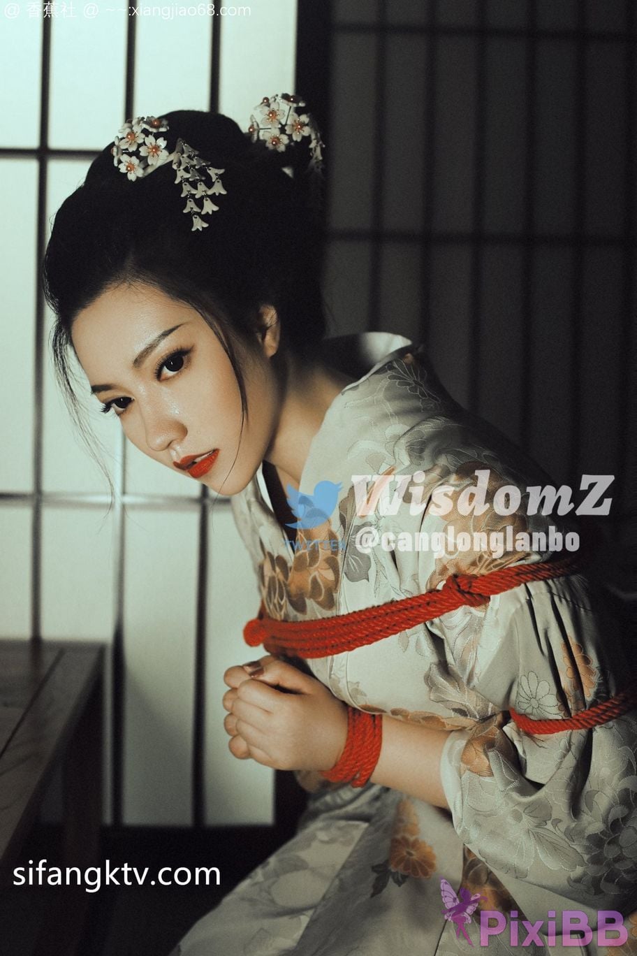 Wine Moon Big breasted goddess WisdomZ private photo selection PixiBB.COM 430