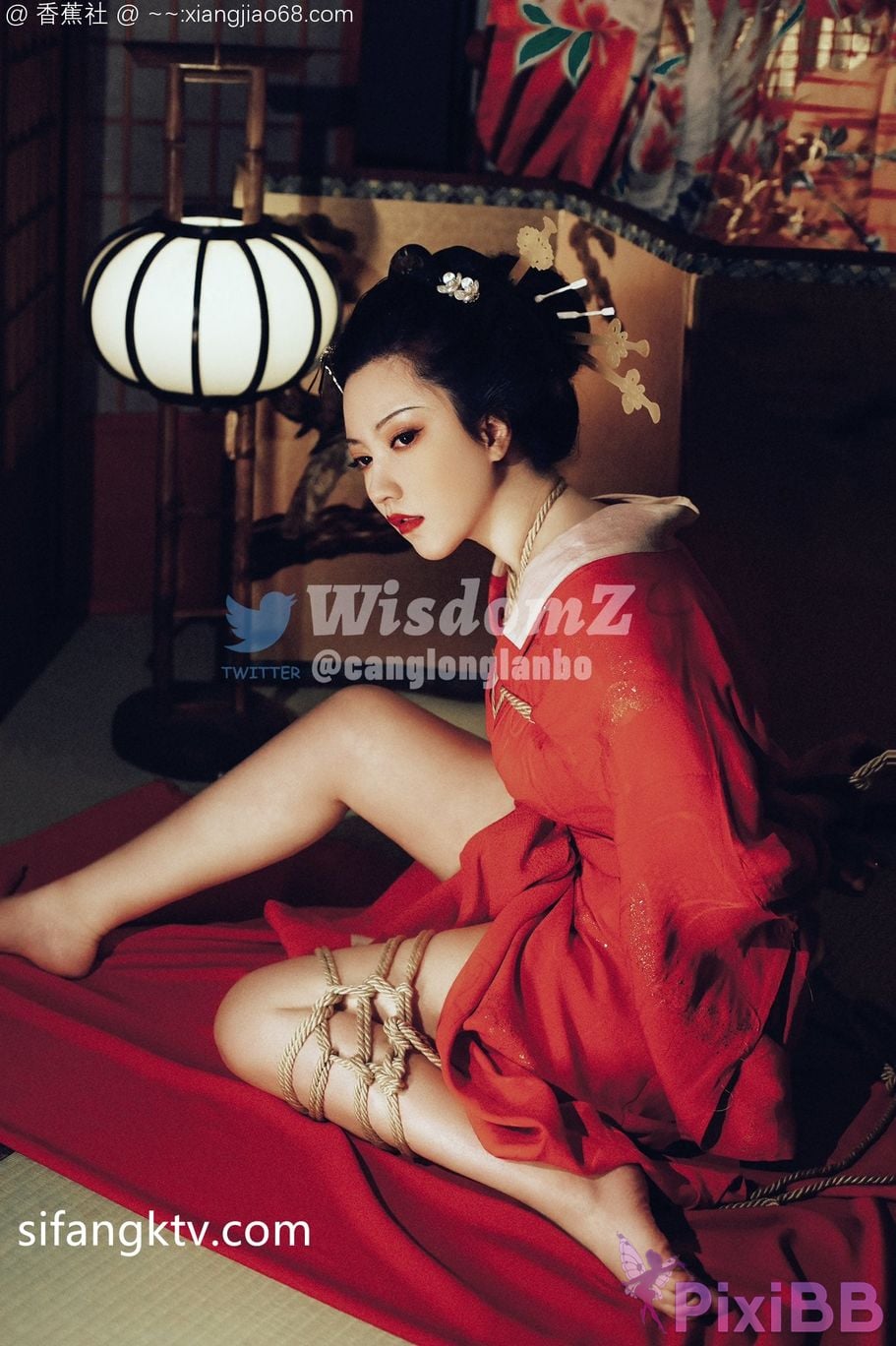 Wine Moon Big breasted goddess WisdomZ private photo selection PixiBB.COM 432