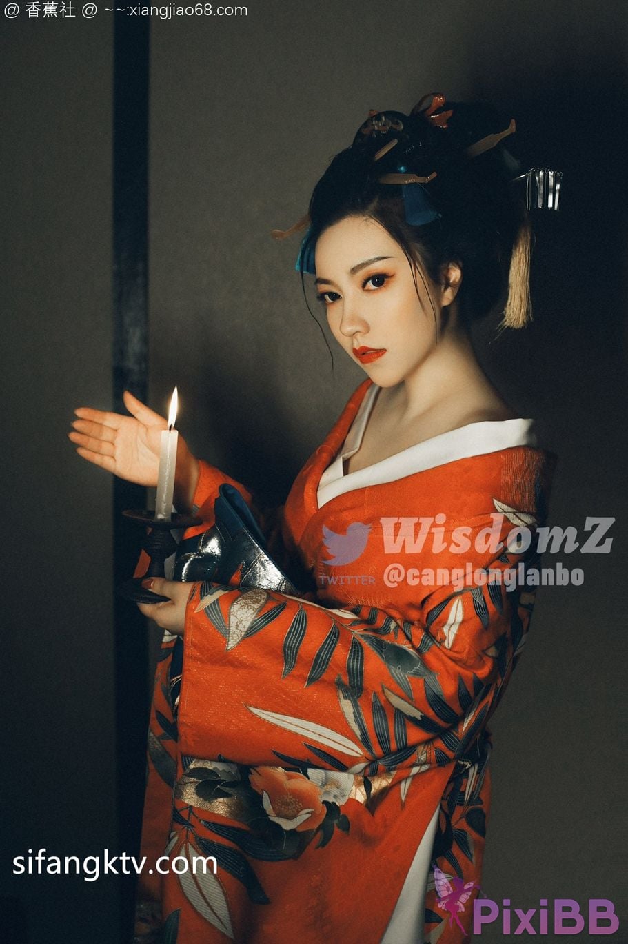 Wine Moon Big breasted goddess WisdomZ private photo selection PixiBB.COM 433