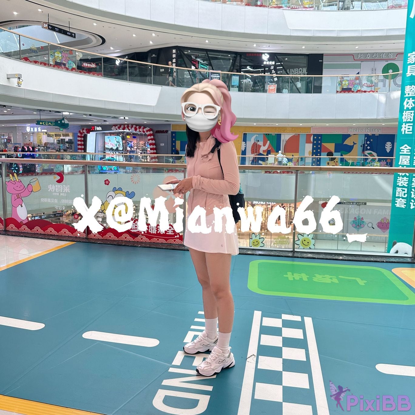 girlfriend cotton socks X Popular Gods Beloved Wife Yoga pants and white PixiBB.COM 026