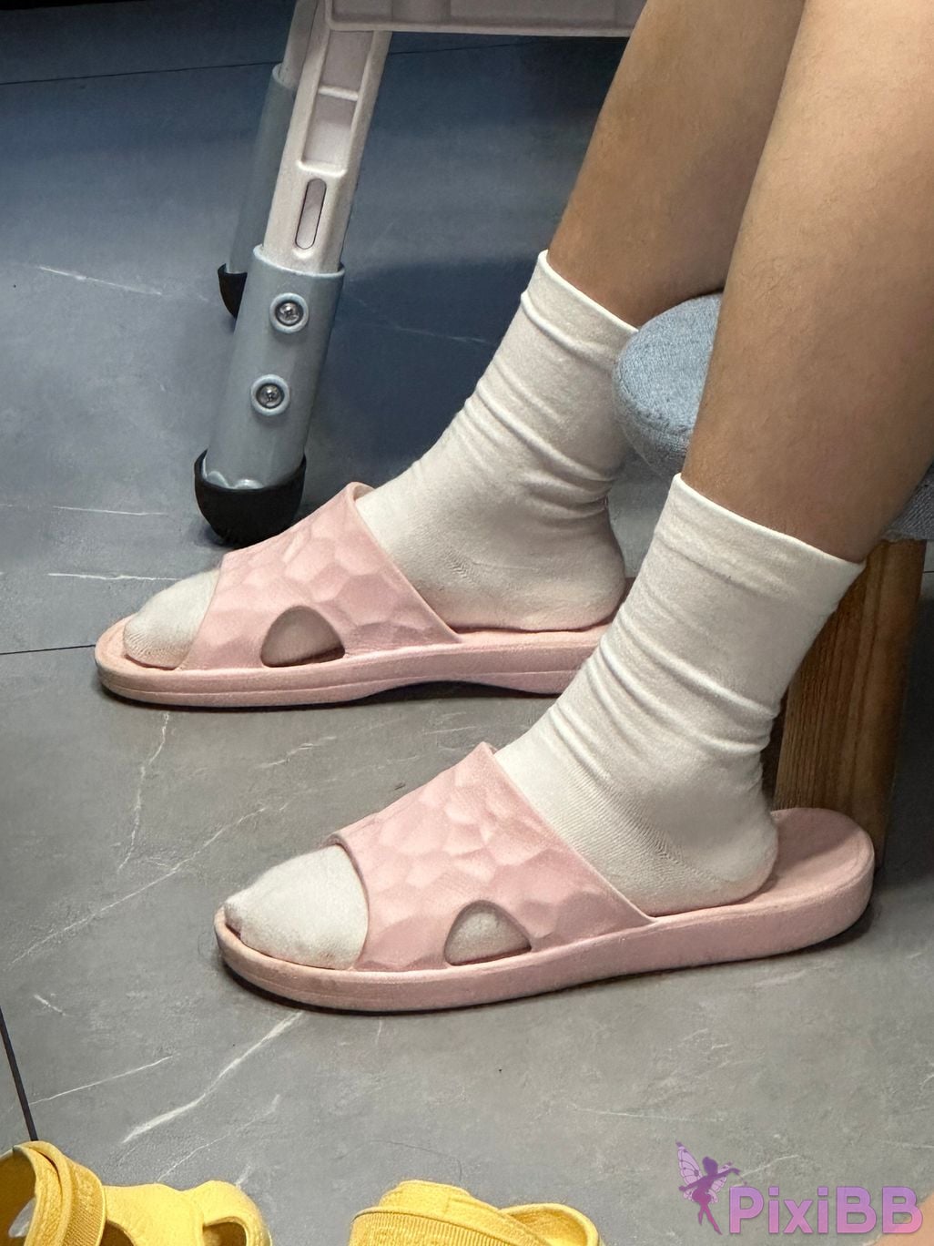 girlfriend cotton socks X Popular Gods Beloved Wife Yoga pants and white PixiBB.COM 053