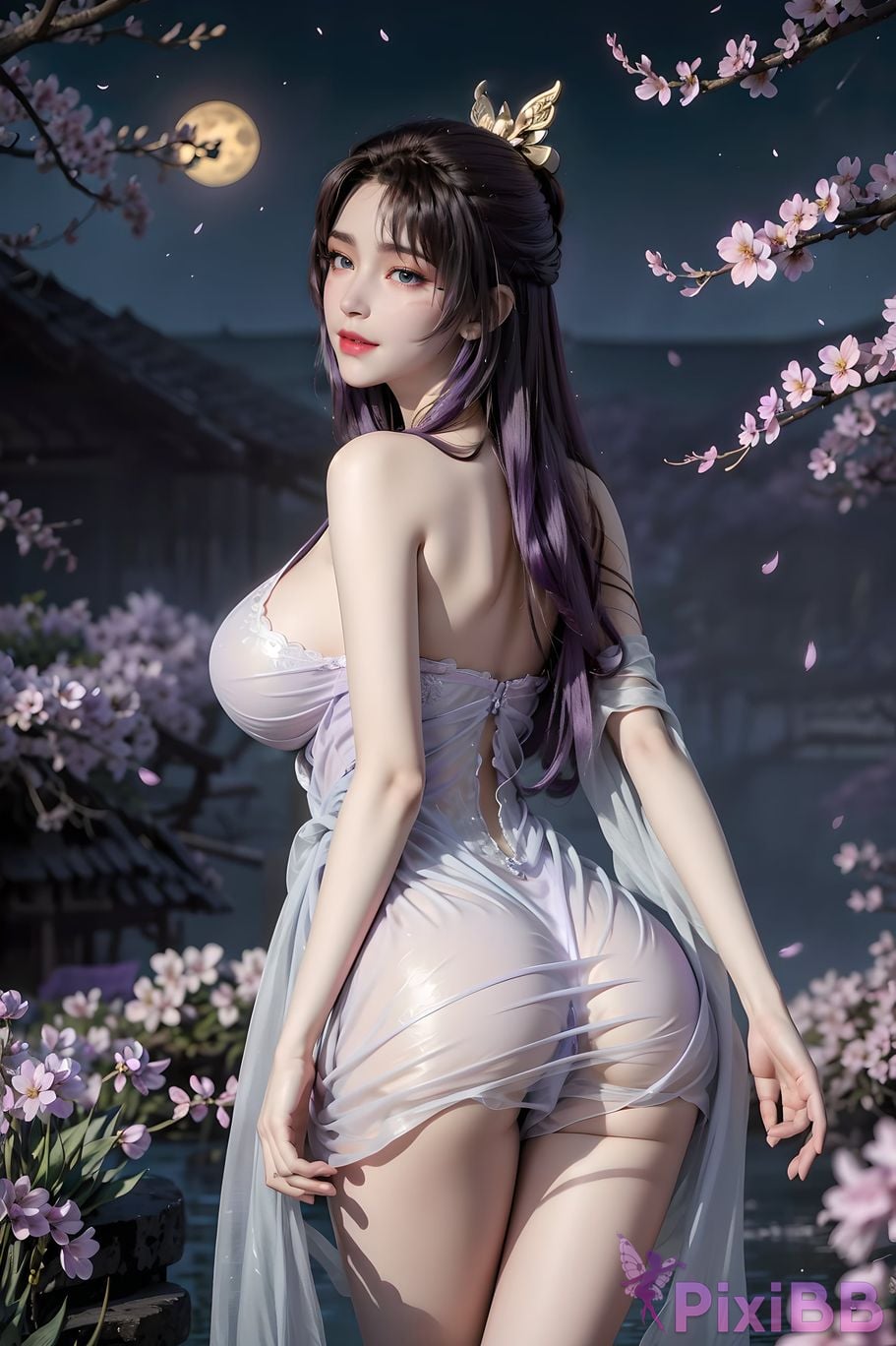 ai generated drawing celestial fox fairy 10 in sexy sheer 25 PixiBB.COM