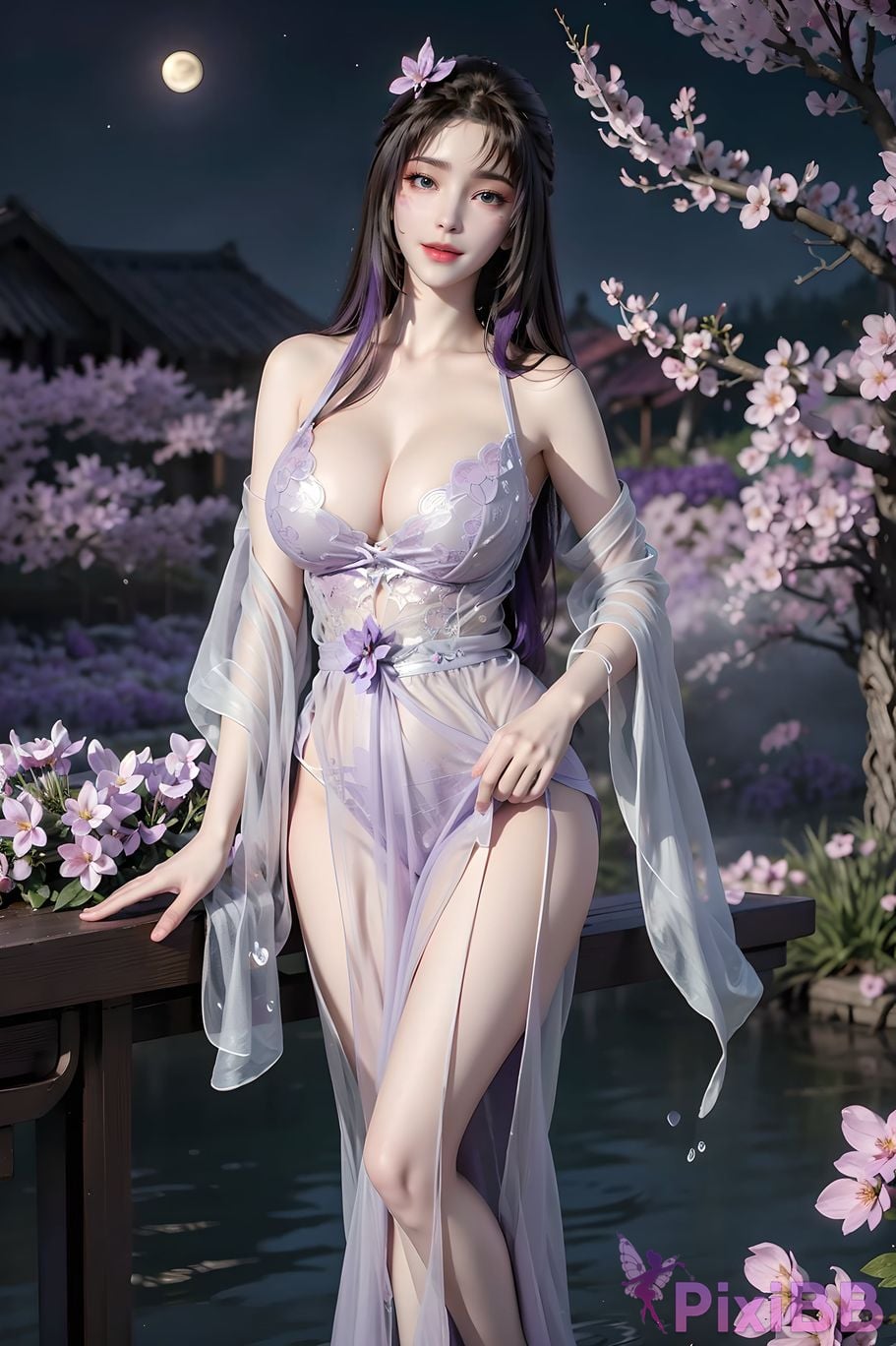 ai generated drawing celestial fox fairy 10 in sexy sheer 33 PixiBB.COM