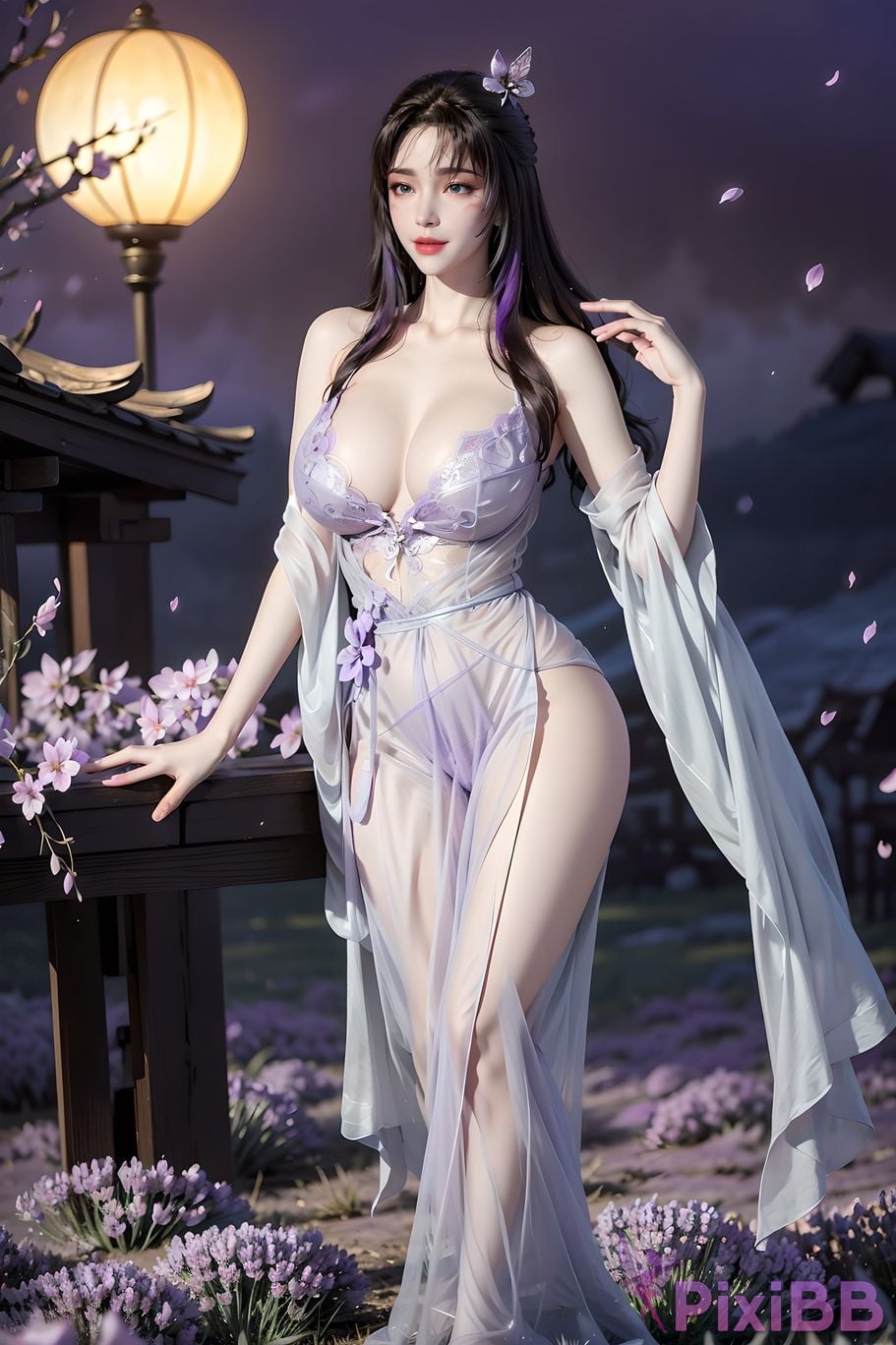 ai generated drawing celestial fox fairy 10 in sexy sheer 45 PixiBB.COM