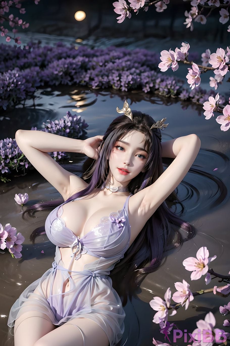 ai generated drawing celestial fox fairy 10 in sexy sheer 62 PixiBB.COM