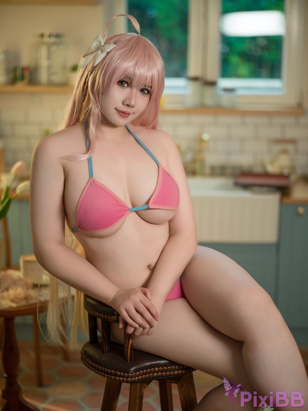 Cosplay Twist Sauce Blue Archives Urawa Hanoko PixiBB.COM 019