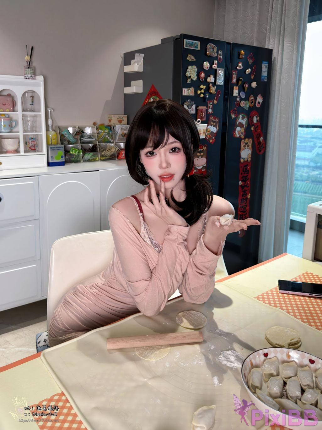 Cosplayer Mochi is delicious End of year love letter PixiBB.COM 012