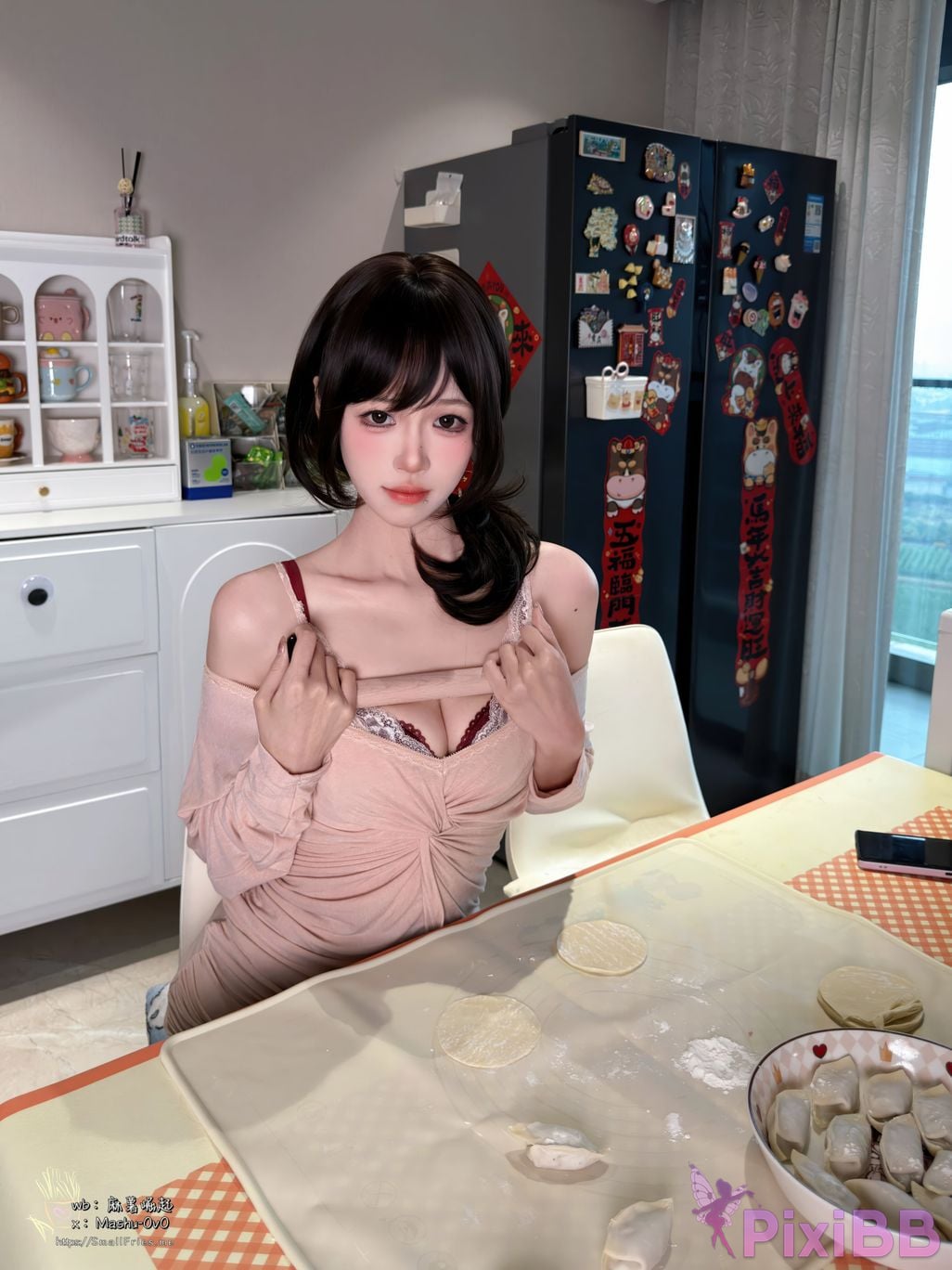 Cosplayer Mochi is delicious End of year love letter PixiBB.COM 015