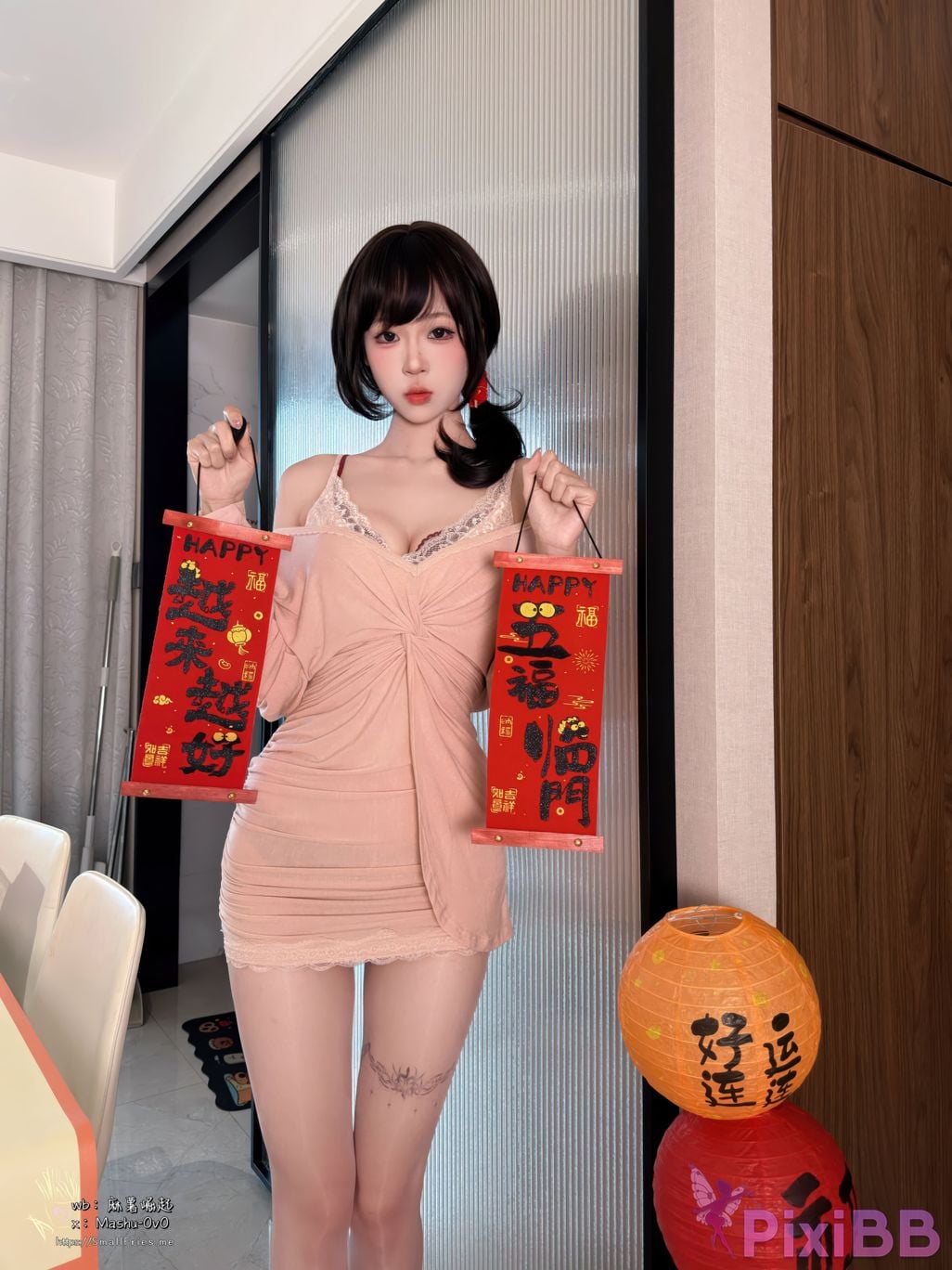 Cosplayer Mochi is delicious End of year love letter PixiBB.COM 029