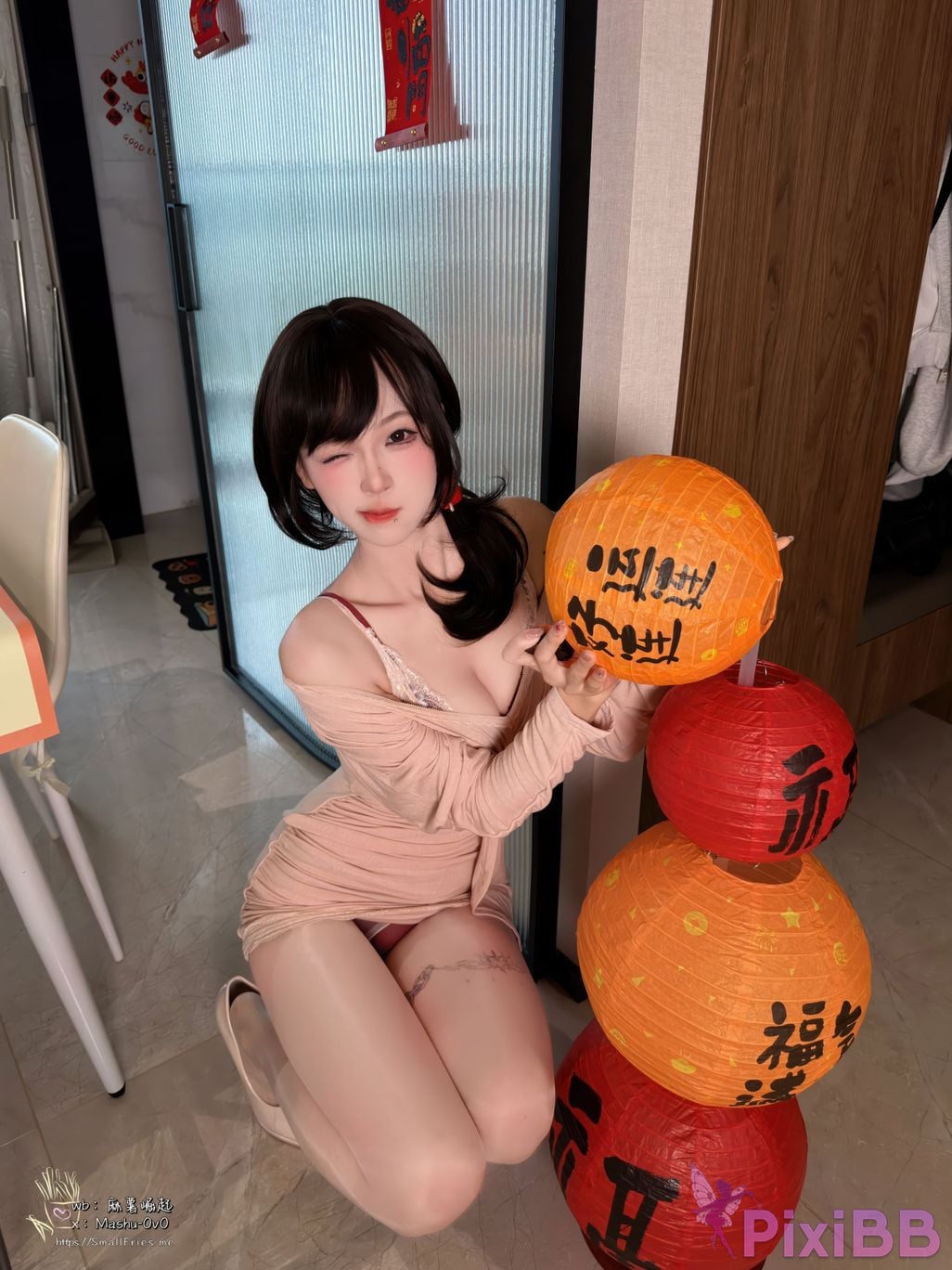 Cosplayer Mochi is delicious End of year love letter PixiBB.COM 062