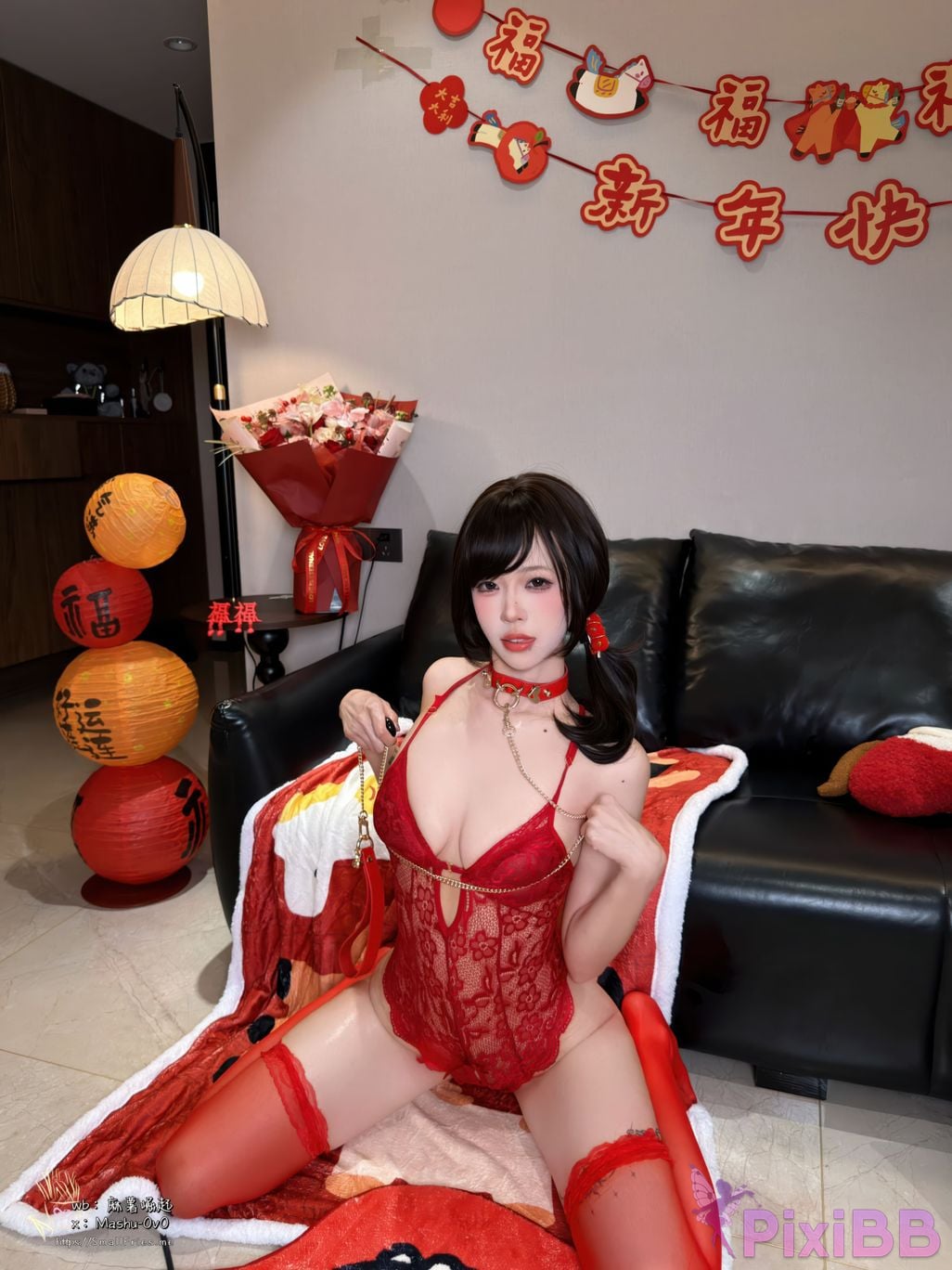 Cosplayer Mochi is delicious End of year love letter PixiBB.COM 082