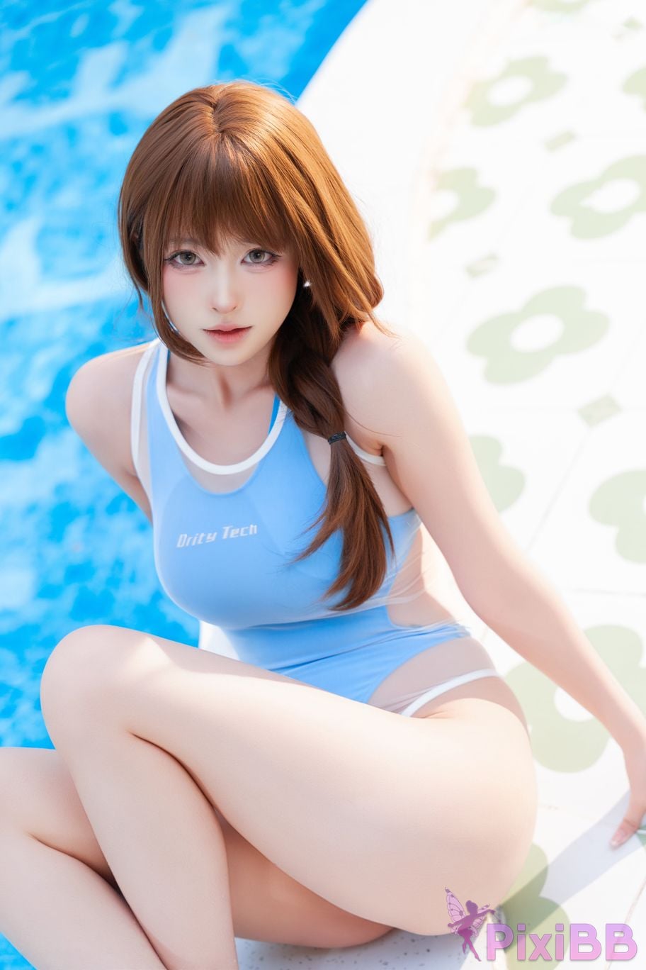 Cosplayer Yuno Shimizu mint sunbeam PixiBB.COM 009