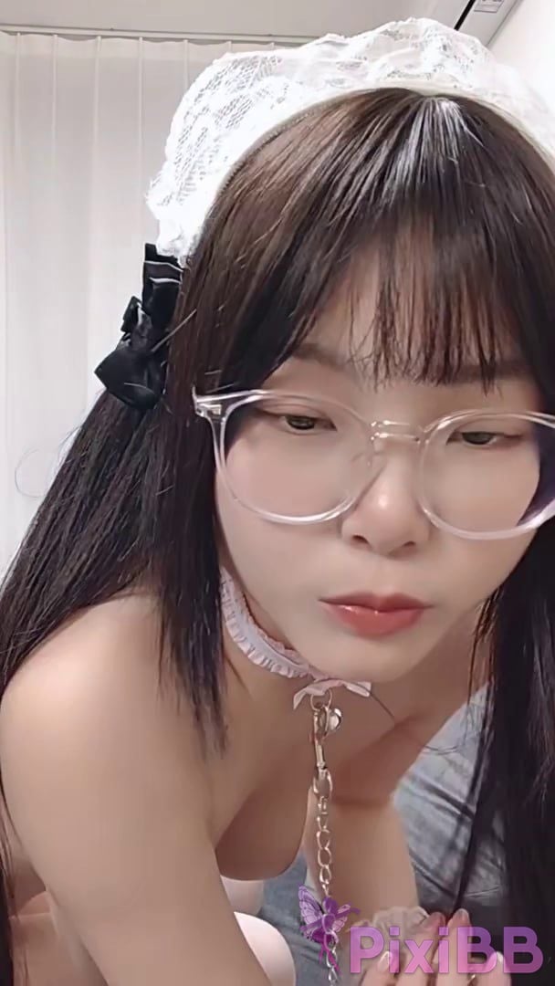 Li Zi Meow Young girl with glasses 14 department Squeeze the young handsome boy 02 PixiBB.COM 016